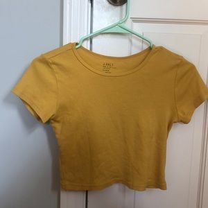 Pacsun hello cropped t-shirt!